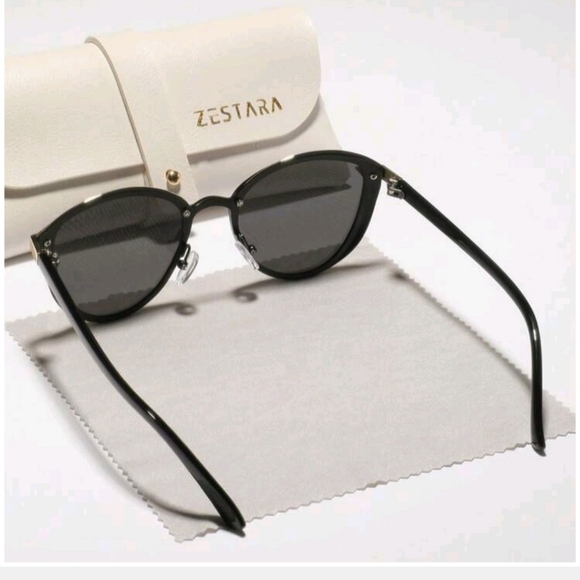 Cat Eye Mirror Fashion Glasses, Chic Elegant Retro Minimalist - Picture 3 of 13